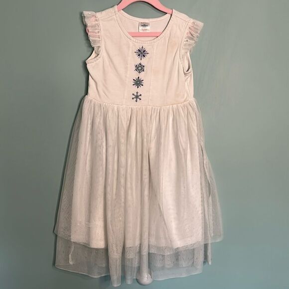 Hanna Andersson 120 Disney Frozen Elsa Tulle Dress - Picture 1 of 4